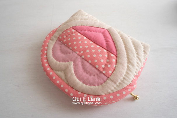 ハートのミニポーチ４